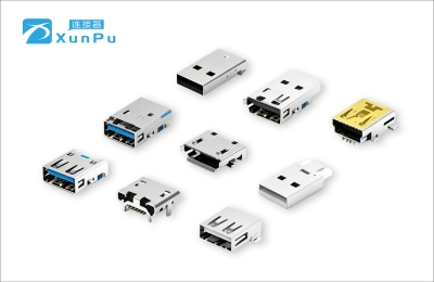 USB连接器是用于数据传输和电力供给的接口设备